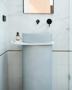 Cylinder - Hoop Basin (Copan Blue) 3 Cylinder - Hoop Basin (Copan Blue) -HERA Bathware Sales cylinder hoop basin copan blueno traycylindersnood co 638813