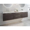 Dakota Vanity Collection 600mm - 2100mm Cabinet Only -HERA Bathware Sales dakota vanity collection 600mm 2100mm cabinet onlycenter bowl600mmtimberline 391446