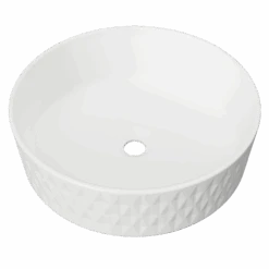 Diamond Basin 360mm -HERA Bathware Sales diamond basin 360mmmatte whitetimberline 126129