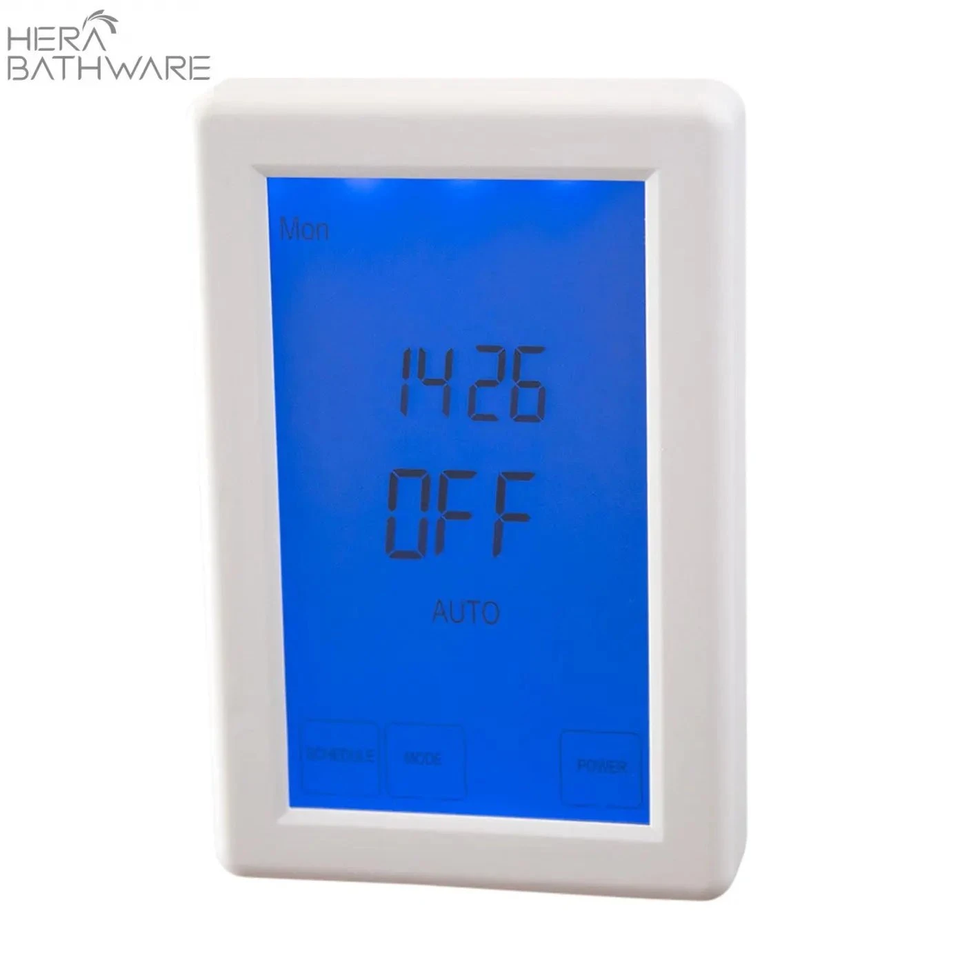 Digital timer switch whtie - Vertical Digital Timer Switch Whtie - Vertical -HERA Bathware Sales digital timer switch whtie verticalheated towel railradiant 482619