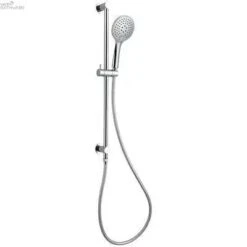 Shower Rail 3 Function | Nero -HERA Bathware Sales dolce 3 function rail showerchromeshower railsnero tapware 745305