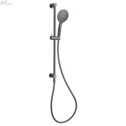Shower Rail 3 Function | Nero -HERA Bathware Sales dolce 3 function rail showergun metalshower railsnero tapware 494256