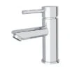 DOLCE Basin Mixer Straight Spout -HERA Bathware Sales dolce basin mixer straight spoutchromebasin mixernero tapware 229950