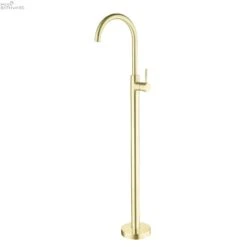 DOLCE Floormount Mixer -HERA Bathware Sales dolce floormount mixerbrushed goldfloor bath mixernero tapware 774076
