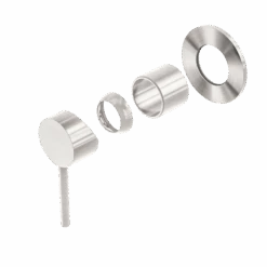 Dolce Shower Mixer - Trim Kits Only -HERA Bathware Sales dolce shower mixer trim kits onlybrushed nickelwall basin mixernero tapware 768736