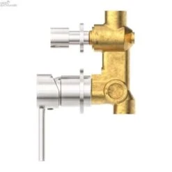 DOLCE Shower Mixer With Diverter Separate -HERA Bathware Sales dolce shower mixer with diverter separatebrushed nickelshower mixernero tapware 929554