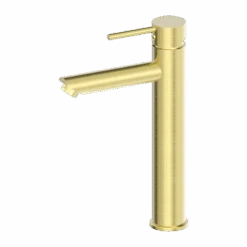 DOLCE Tall Basin Mixer -HERA Bathware Sales dolce tall basin mixerbrushed goldtall basin mixernero tapware 825842