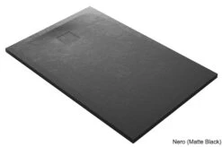 Cemento Shower Base Concrete Finish (Made In Italy) | Domus Living -HERA Bathware Sales domuslivingcementoneroshowertray edited