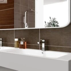 ECCO Basin Mixer -HERA Bathware Sales ecco basin mixerbrushed nickelbasin mixernero tapware 703757