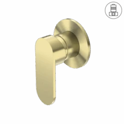 ECCO SHOWER MIXER ROUND BACK PLATE TRIM KITS ONLY -HERA Bathware Sales ecco shower mixer round back plate trim kits onlychromeshower mixernero tapware 220783