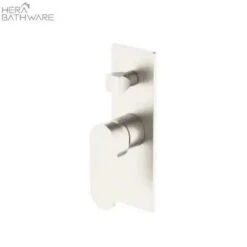 ECCO Shower Mixer With Diverter -HERA Bathware Sales ecco shower mixer with diverterbrushed nickelshower mixernero tapware 143382