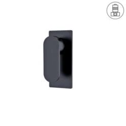 ECCO Shower Mixer 7 ECCO Shower Mixer -HERA Bathware Sales ecco shower mixersquare platematte blacknero tapware 940996