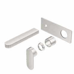 Ecco Wall Basin/Bath Mixer Trim Kits Only -HERA Bathware Sales ecco wall basinbath mixer trim kits onlybrushed nickelwall basin mixernero tapware 333885