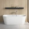 Eco Bath Tub Back To Wall & Corner Bath | Oceano 1 Eco Bath Tub Back To Wall & Corner Bath | Oceano -HERA Bathware Sales eco bath tub back to wall corner bath oceanoback to wall1400mmbathtuboceano 927905