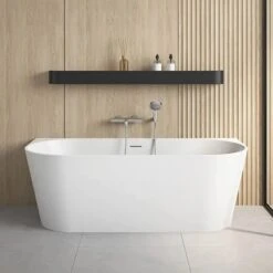 Eco Bath Tub Back To Wall & Corner Bath | Oceano