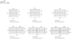 Elena Wall Hung Vanity - 750mm -HERA Bathware Sales elena wall hung vanity 1200mmcabinet onlymatte blackvanitiessunny group 224299