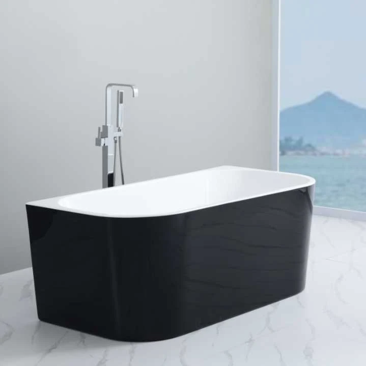 Elivia Back to Wall Bathtub - Gloss Black Elivia Back To Wall Bathtub - Gloss Black -HERA Bathware Sales elivia back to wall bathtub gloss black1500mmgloss blackbathtubkdk bathware 589493