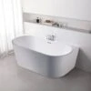 Elivia Back To Wall Bathtub (Overflow/No Overflow) | Ceto