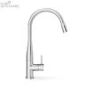ELLE Pull Out Kitchen Mixer - 304 Polished Stainless 2 ELLE Pull Out Kitchen Mixer - 304 Polished Stainless -HERA Bathware Sales elle pull out kitchen mixer 304 polished stainlessstainless steelkitchen mixerlinkware 973769