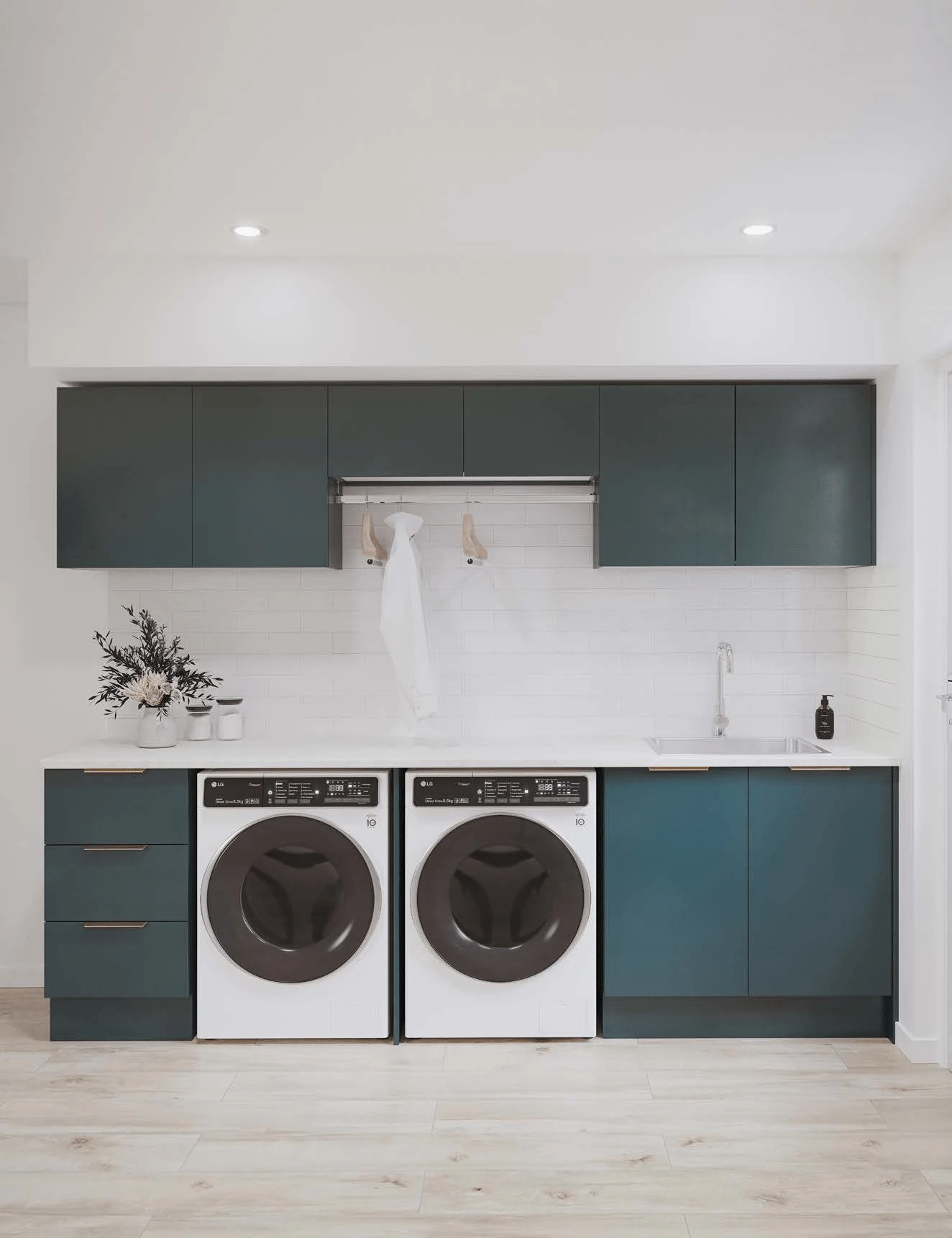 Emerald Green Satin Cabinets Laundry Bundle Emerald Green Satin Cabinets Laundry Bundle -HERA Bathware Sales emerald green satin cabinets laundry bundletimberline 564955