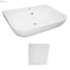 Emilia 550×450mm -HERA Bathware Sales emilia 550450mmbasin onlybasinjohnson suisse 956082
