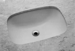 Emilia Rectangular Undercounter Vanity Basin 505x370mm