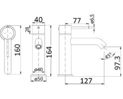 EURO Basin Mixer -HERA Bathware Sales euro basin mixerbrushed nickelbasin mixerbella vista 429948