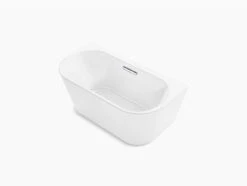 Evok D-Shape Freestanding Bath - 1500-1700mm