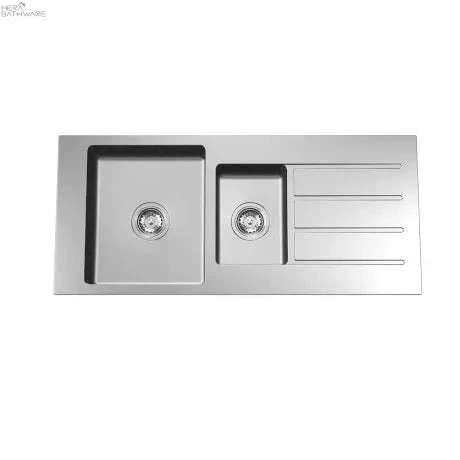 EVOLUTION CARE 1.5 END OVERMOUNT BOWL EVOLUTION CARE 1.5 END OVERMOUNT BOWL -HERA Bathware Sales evolution care 15 end overmount bowlleft hand bowl 0 tap holekitchen sinkcaroma 810556