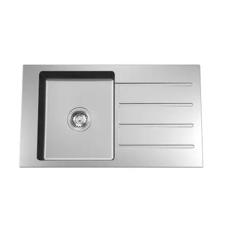 EVOLUTION CARE SINGLE END OVERMOUNT BOWL EVOLUTION CARE SINGLE END OVERMOUNT BOWL -HERA Bathware Sales evolution care single end overmount bowlleft hand bowl 0 tap holekitchen sinkcaroma 537946