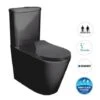 FEANZA BLACK TORNADO TOILET SUITE - GEBERIT CIRSTERN -HERA Bathware Sales feanza black tornado toilet suite geberit cirsternslim seatmatte blacktoiletinspire bathware 824744