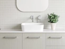 Florent Basin 400mm White Gloss -HERA Bathware Sales florent basin 400mm white glossgloss whitetimberline 618942