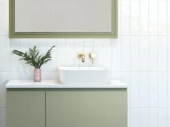 Florent Basin 400mm White Gloss -HERA Bathware Sales florent basin 400mm white glossgloss whitetimberline 645952