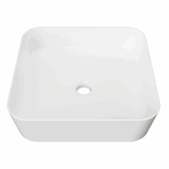 Florent Basin 400mm White Gloss -HERA Bathware Sales florent basin 400mm white glossgloss whitetimberline 859840