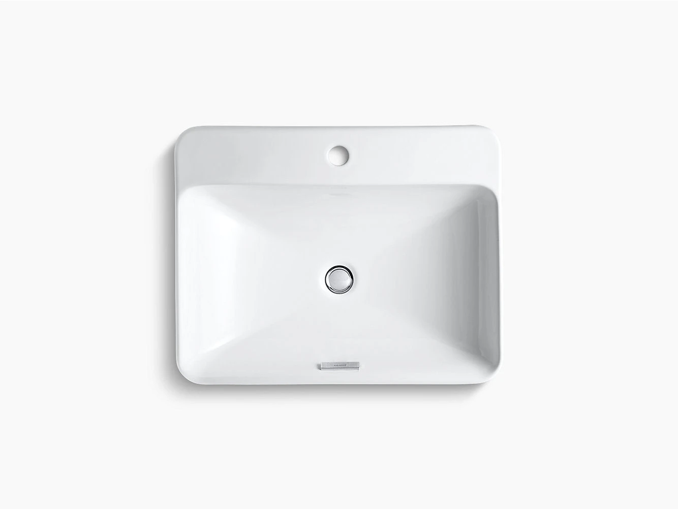 Forefront™ Rectangular Vessel Lavatory W/Faucet Deck with single faucet hole Forefront™ Rectangular Vessel Lavatory W/Faucet Deck With Single Faucet Hole -HERA Bathware Sales forefront rectangular vessel lavatory wfaucet deck with single faucet holekohler 296760