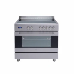 Freestanding Electric Oven & Cooktop 90cm Cooker 8 Function Cooktop Stainless Steel EV900EESX