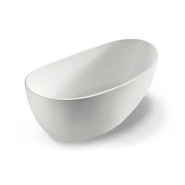 Gubbio Free Standing Bathtub - Matte White Gubbio Free Standing Bathtub - Matte White -HERA Bathware Sales gubbio free standing bathtub matte whitematte white1500mmbathtubbnk 587312