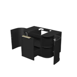 Hampshire 600-1800mm Satin Black Wall Hung Vanity 15 Hampshire 600-1800mm Satin Black Wall Hung Vanity -HERA Bathware Sales hampshire 600 1800mm satin black wall hung vanitycabinet only750mmvanitiesotti 855889