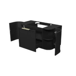 Hampshire 600-1800mm Satin Black Wall Hung Vanity 8 Hampshire 600-1800mm Satin Black Wall Hung Vanity -HERA Bathware Sales hampshire 600 1800mm satin black wall hung vanitycabinet only900mmvanitiesotti 111103