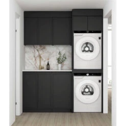 Hampshire Laundry Cabinet With Stone Top And Sink | 1715*600*2100mm