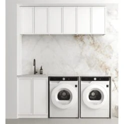 Hampshire Laundry Cabinet With Stone Top And Sink | 1960*600*2100mm