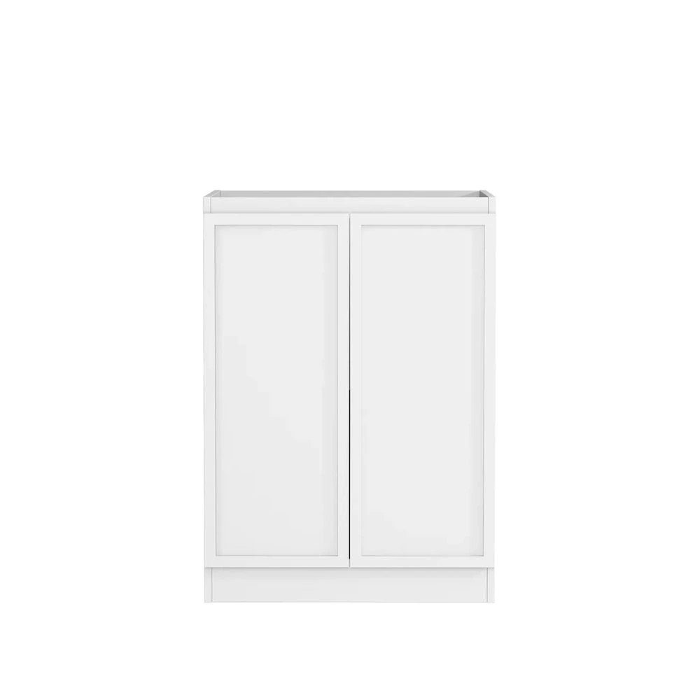 Hampshire Laundry Satin White/Black Base Cabinet 400/600mm Hampshire Laundry Satin White/Black Base Cabinet 400/600mm -HERA Bathware Sales hampshire laundry satin whiteblack base cabinet 400600mm600mmmatte whitelaundry cabinetotti 103648