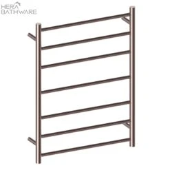 Heated Towel Ladders - Brushed Bronze