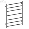 Heated Towel Ladders - Graphite -HERA Bathware Sales heated towel ladders graphitegraphiteheated towel railnero tapware 288595
