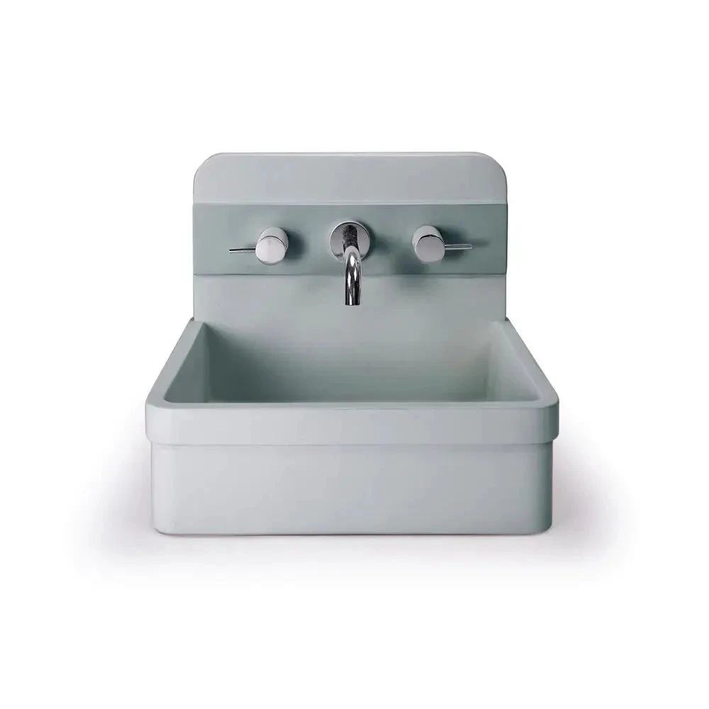 HERBERT BASIN - TWO TONE - WALL HUNG HERBERT BASIN - TWO TONE - WALL HUNG -HERA Bathware Sales herbert basin two tone wall hungpowder bluenood co 812937