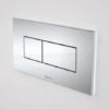 Invisi Series II® Rectangle Dual Flush Plate & Buttons (Metal) | Caroma