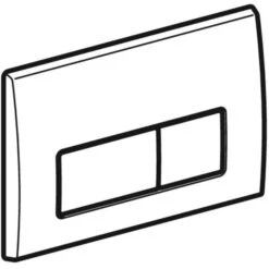 Kappa50 Dual Flush Button | Geberit -HERA Bathware Sales kappa50 dual flush button geberitbright chrome plated die cast zincflush buttoninspire bathware 178437