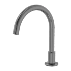 Kara Hob Round Spout Only G1/2 Female Inlet -HERA Bathware Sales kara hob round spout only g12 female inletchromebasin mixernero tapware 131385