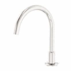Kara Hob Round Spout Only G1/2 Female Inlet -HERA Bathware Sales kara hob round spout only g12 female inletchromebasin mixernero tapware 141527