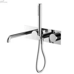 KARA Progressive Shower System With Spout 230/250mm